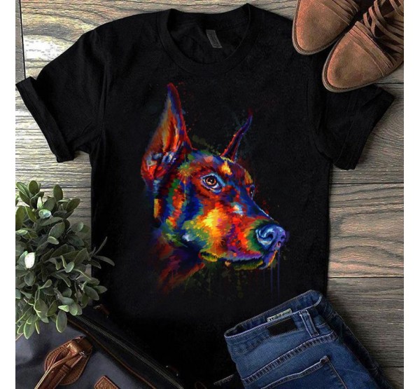 Doberman Art